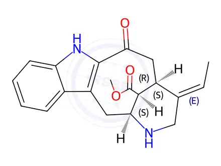 Chemical structure of Perivine