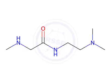 Chemical structure of N-[2-(Dimethylamino)ethyl]-2-(methylamino)-acetamide