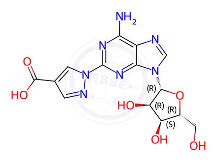 Chemical structure of Regadenoson Impurity 3