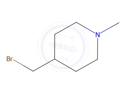Chemical structure of 4-(Bromomethyl)-1-Methylpiperidine Hydrobromide