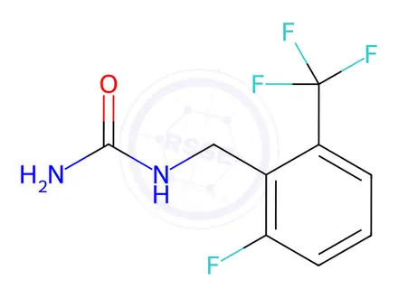 Chemical structure of Elagolix Impurity 2