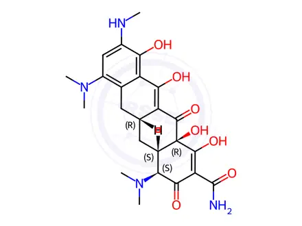 Chemical structure of Minocycline Impurity 32