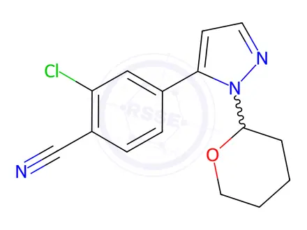 Chemical structure of Darolutamide Impurity 38