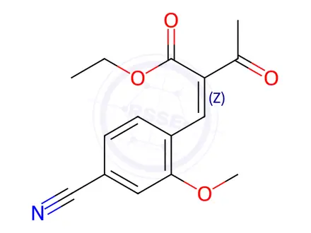 Chemical structure of Finerenone Impurity 128