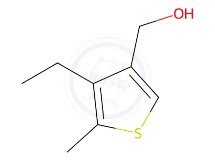 Chemical structure of (4-Ethyl-5-methylthiophen-3-yl)methanol