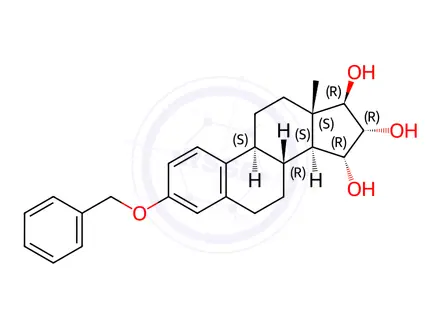 Chemical structure of Estetrol Impurity 9