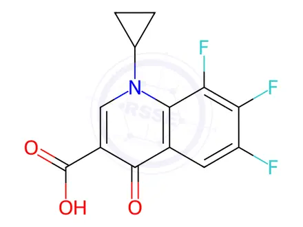 Chemical structure of Moxifloxacin Impurity 25