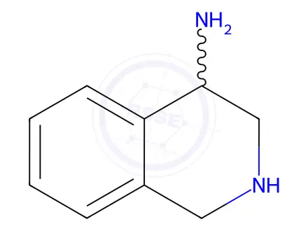 Chemical structure of 1,2,3,4-Tetrahydro-4-isoquinolinamine dihydrochloride