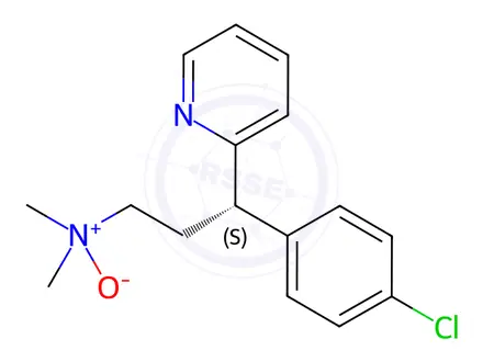 Chemical structure of Dexchlorpheniramine N-Oxide Dihydrochloride