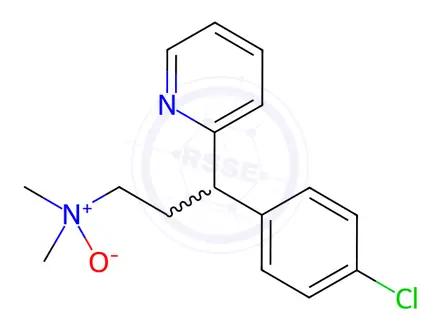 Chemical structure of Chlorpheniramine Impurity E