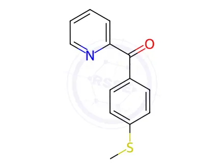 Chemical structure of (4-(Methylthio)phenyl)(pyridin-2-yl)methanone
