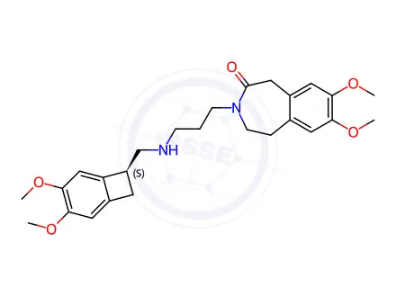 Chemical structure of Ivabradine Impurity 3