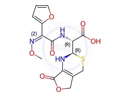 Chemical structure of Cefuroxime Sodium Impurity 17