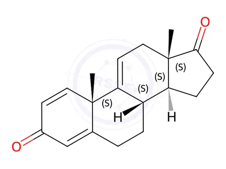Chemical structure of Progesterone Impurity 108