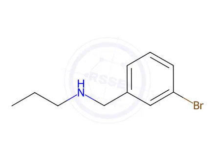 Chemical structure of [(3-Bromophenyl)methyl](propyl)amine