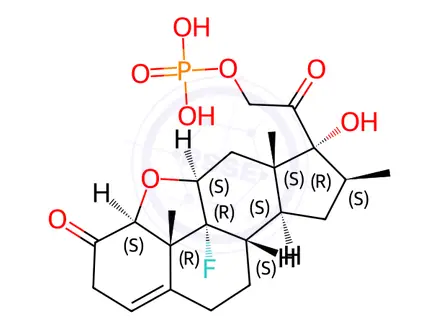 Chemical structure of Dexamethasone Sodium Phosphate Impurity 51