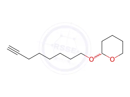 Chemical structure of Tetrahydro-2-(7-octyn-1-yloxy)-2H-pyran