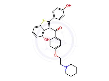 Chemical structure of Raloxifene Impurity 14