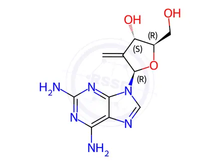 Chemical structure of Adenosine Impurity 26