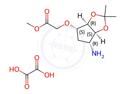 Chemical structure of Ticagrelor Impurity 614