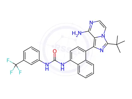Chemical structure of KIRA6