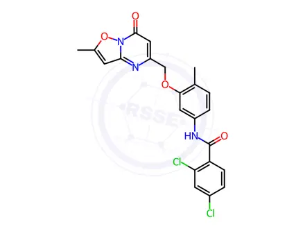 Chemical structure of Quinazoline Impurity 13
