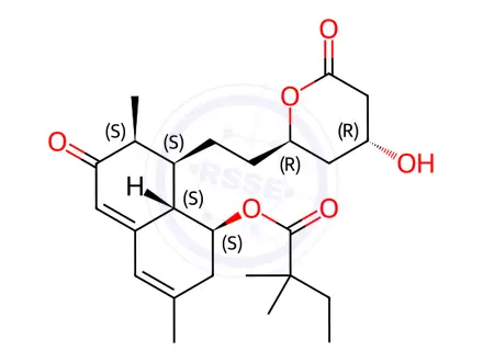 Chemical structure of Simvastatin Impurity 5