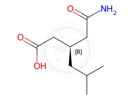 Chemical structure of Pregabalin Impurity B