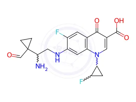 Chemical structure of Sitafloxacin Impurity 24