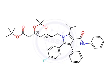 Chemical structure of Atorvastatin Impurity 78