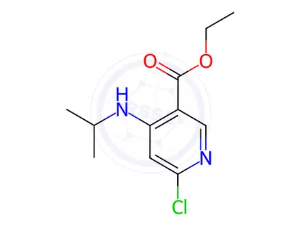 Chemical structure of Ethyl 6-chloro-4-(isopropylamino)nicotinate