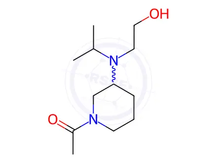 Chemical structure of 1-(3-((2-Hydroxyethyl)(isopropyl)amino)piperidin-1-yl)ethanone