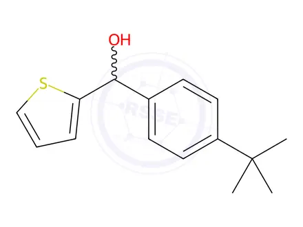 Chemical structure of (4-(tert-Butyl)thiophen-2-yl)(phenyl)methanol