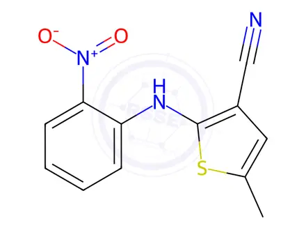 Chemical structure of Olanzapine Impurity A