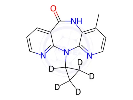 Chemical structure of Nevirapine-d5