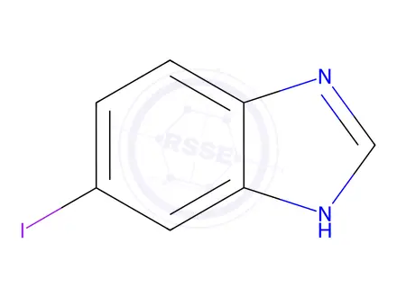 Chemical structure of 5-Iodo-1h-benzimidazole