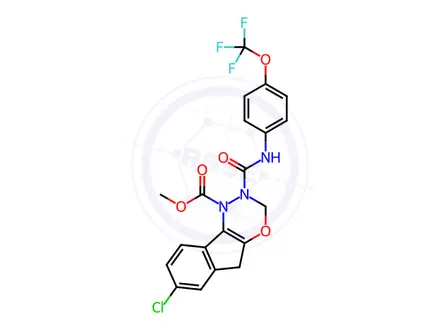 Chemical structure of Indoxacarb Impurity 15