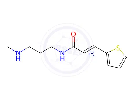 Chemical structure of Pyrantel Pamoate Impurity 3 (Pyrantel Embonate EP Impurity B)