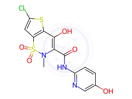 Chemical structure of Lornoxicam Impurity 43
