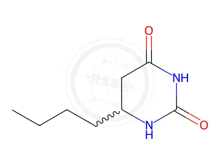 Chemical structure of 6-Butyldihydropyrimidine-2,4(1H,3H)-dione