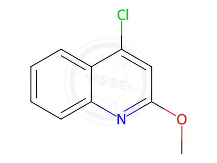 Chemical structure of 4-Chloro-2-methoxyquinoline