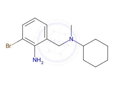 Chemical structure of Bromhexine Impurity 12