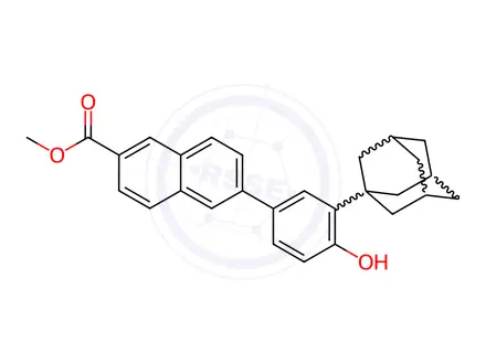 Chemical structure of Adapalene Impurity 40