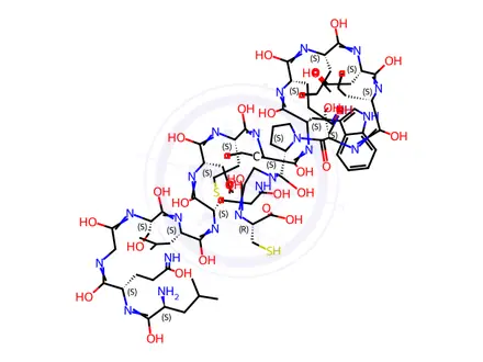 Chemical structure of LEPTIN (150-167) (HUMAN)