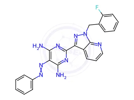 Chemical structure of Vericiguat Impurity 62