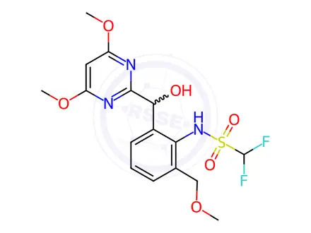 Chemical structure of Pyrimisulfan