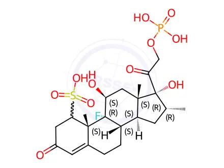 Chemical structure of Dexamethasone sodium phosphate Impurity I
