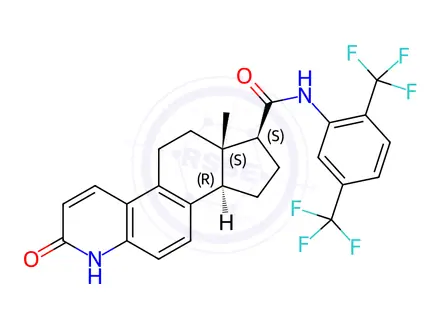 Chemical structure of Dutasteride Impurity 44