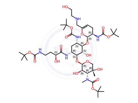 Chemical structure of Plazomicin Impurity 5