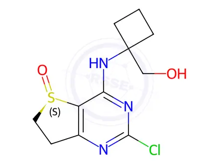 Chemical structure of Nerandomilast Impurity 101